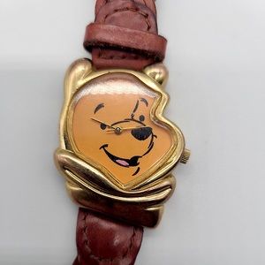 Timex Disney Winnie The Pooh Face Vintage Watch
